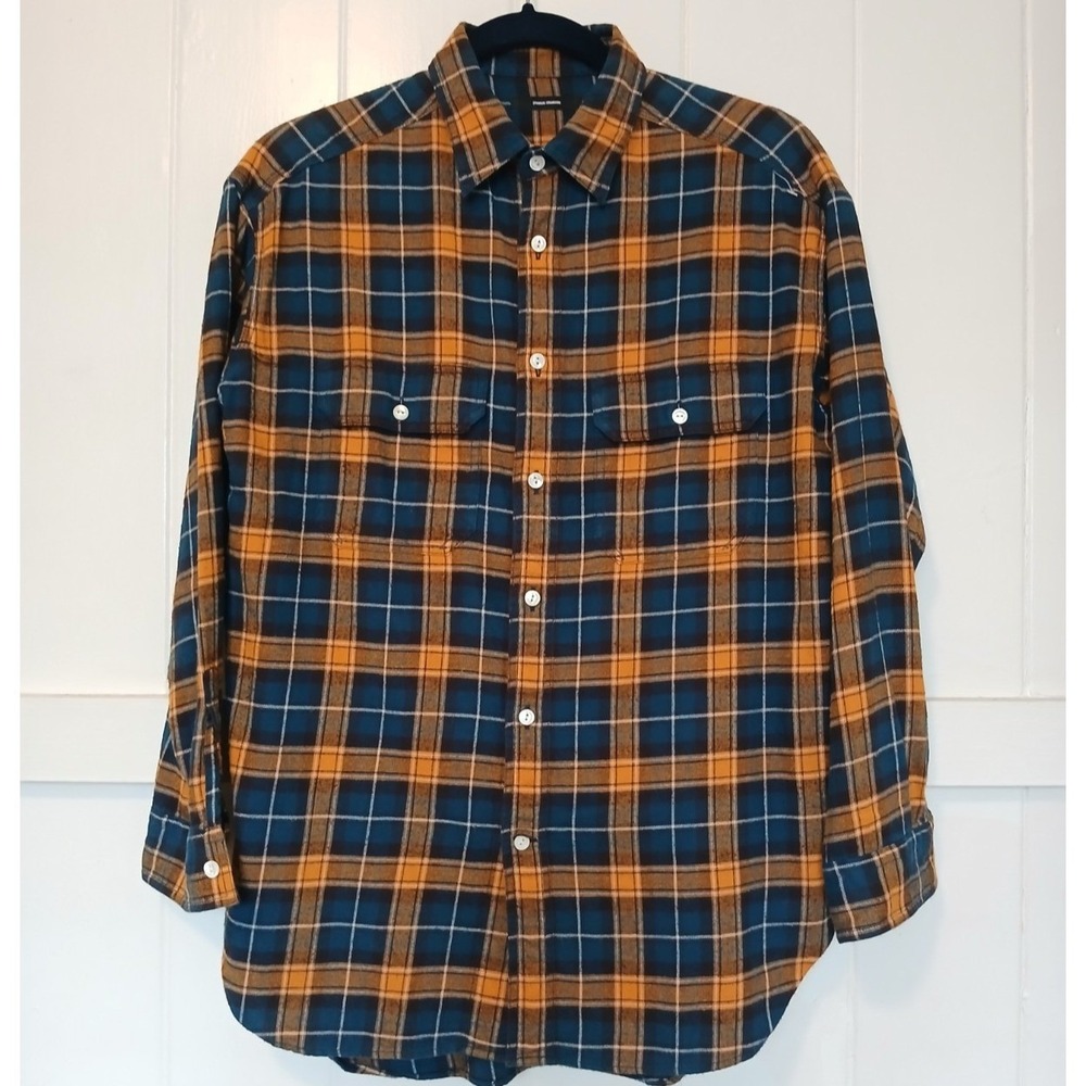 JOURNAL STANDARD Flannel Over Shirt Mens One Size Made in Japan Plaid Shacket